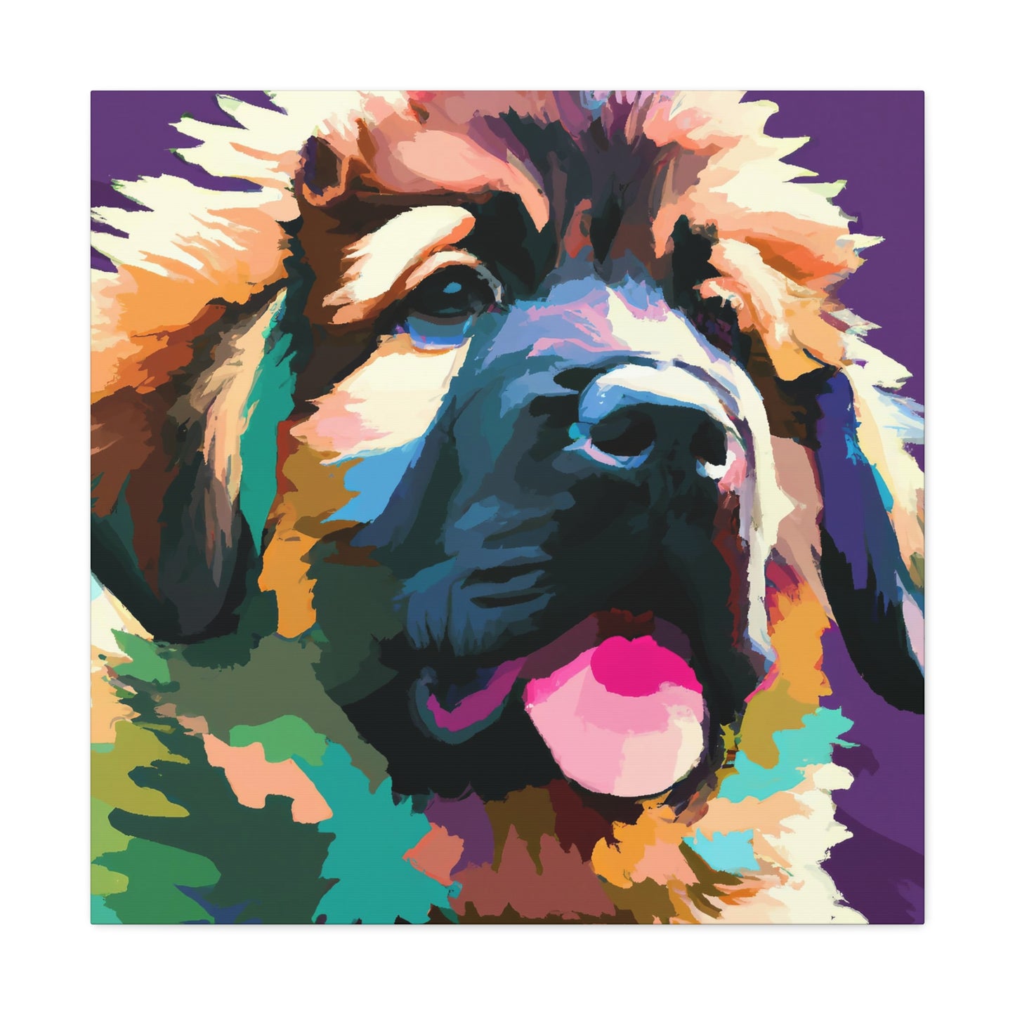 Baroness Aemilia von Preuss - Leonberger - Canvas