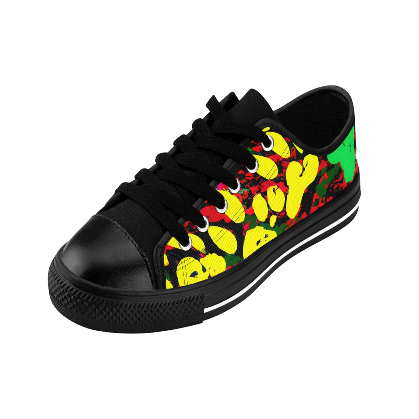 Xaviera LaChaussure - Paw Print - Low-Top