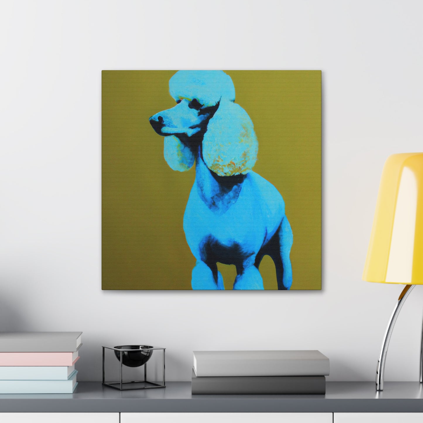 Rikart the Magnificent - Poodle - Canvas