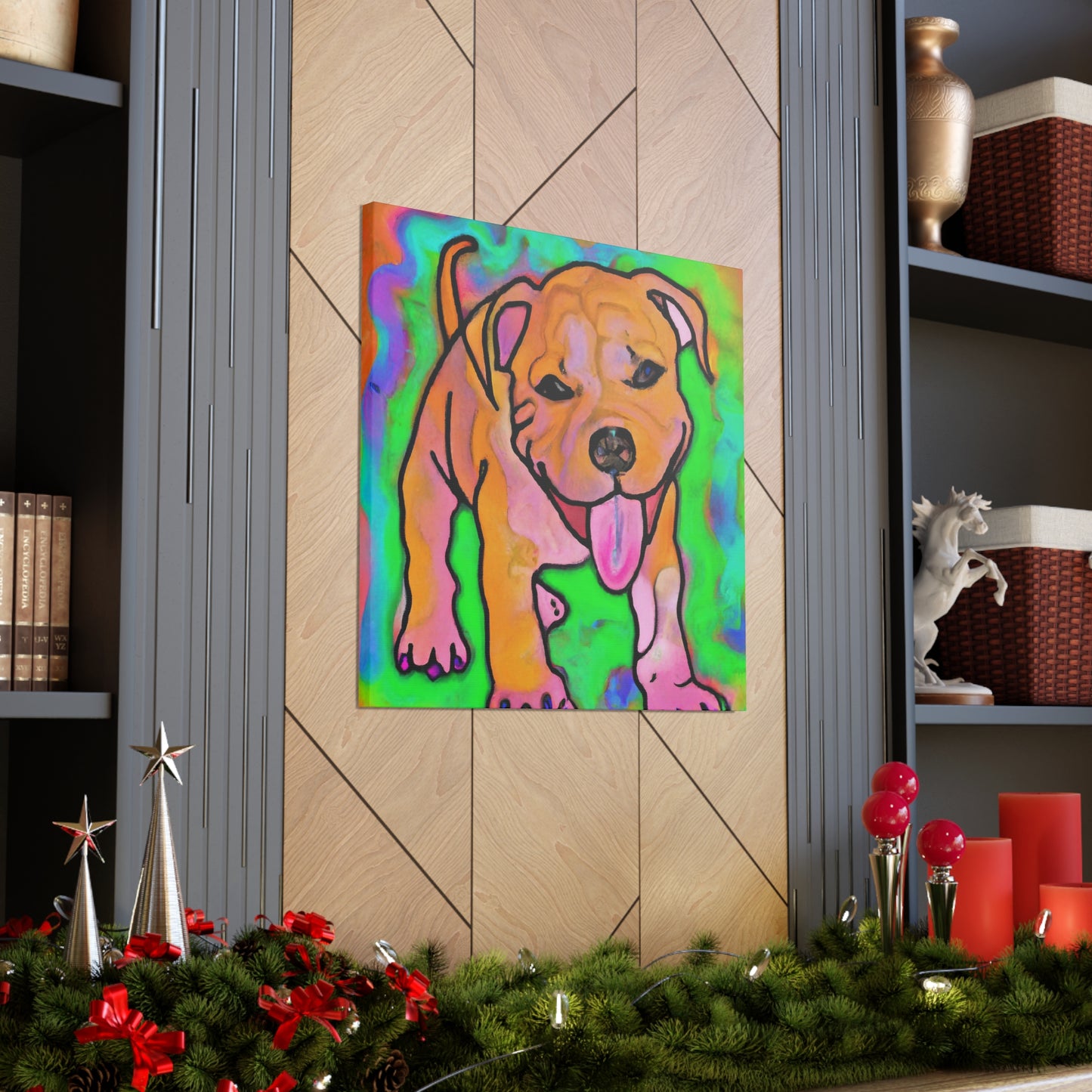 Aristonte Royaltye - Pitbull Puppy - Canvas