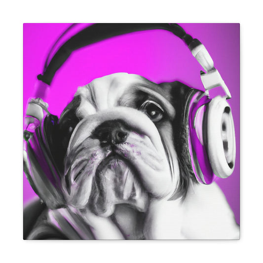Prince Bartolomeo of Everweiss. - English Bulldog - Canvas
