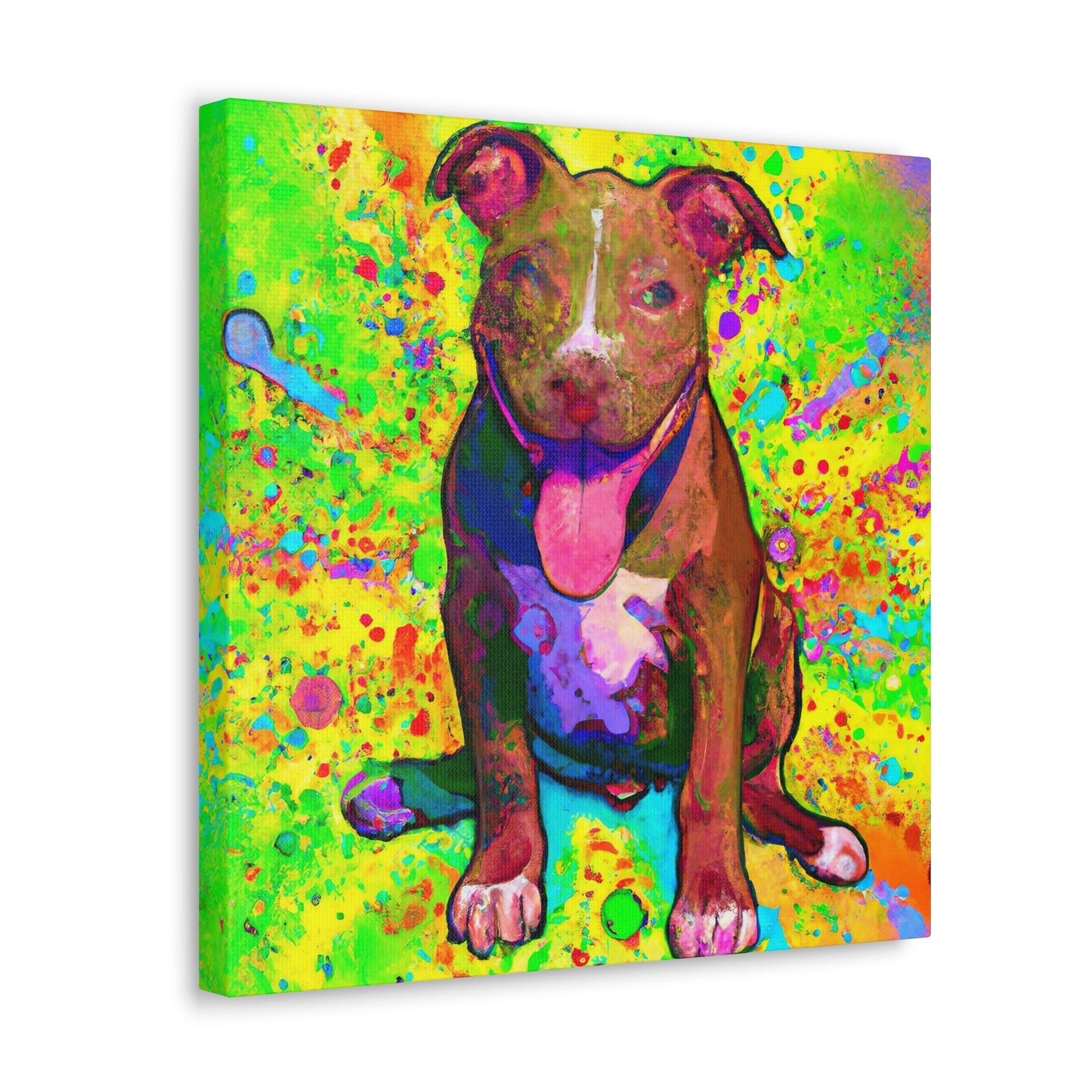 Princess Artemisa of Albion - Pitbull Puppy - Canvas