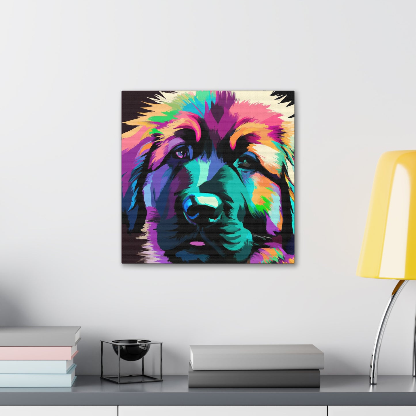 Baroness Estelle von Neumann - Leonberger - Canvas