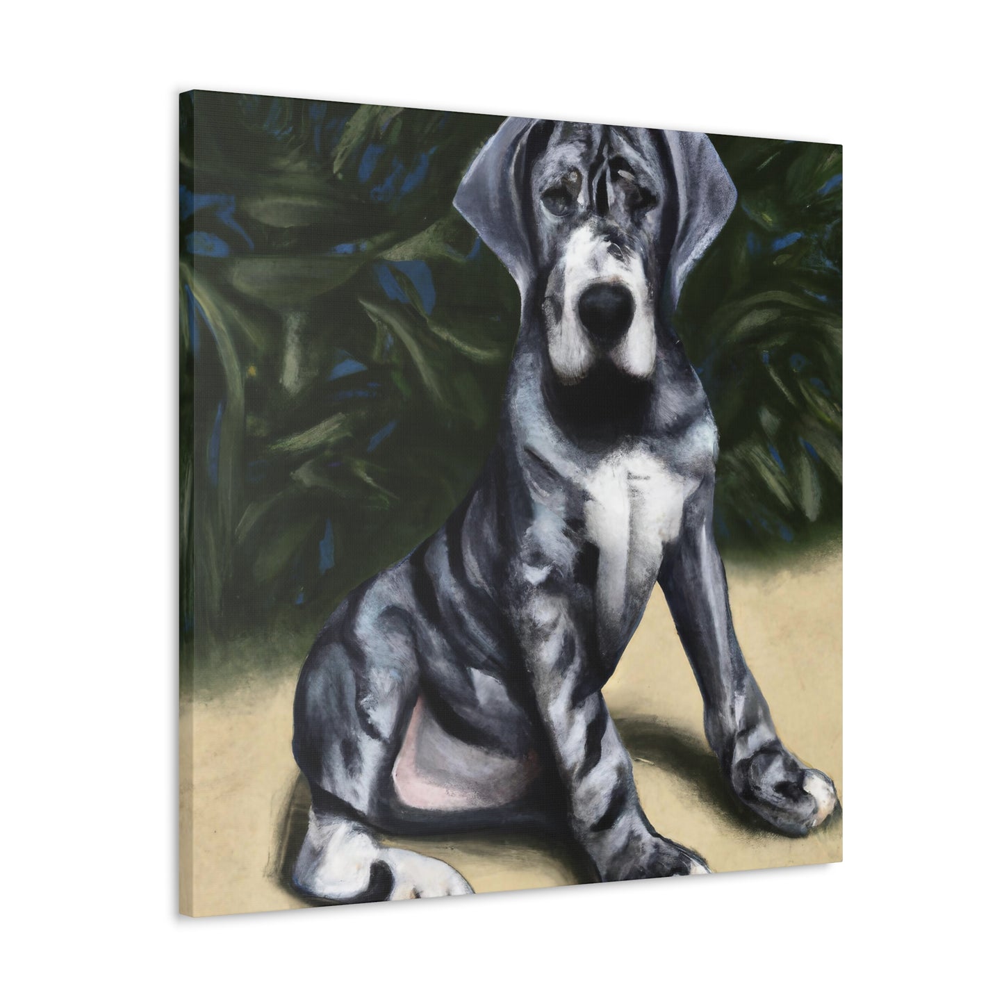 Dame Agneta de Valois - Great Dane - Canvas