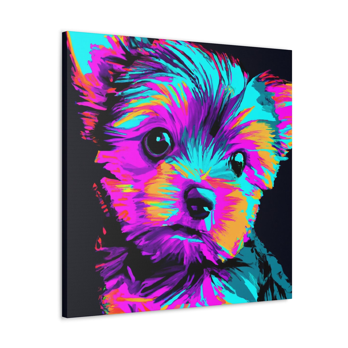 Marquis de Conteaux - Yorkie Puppy - Canvas