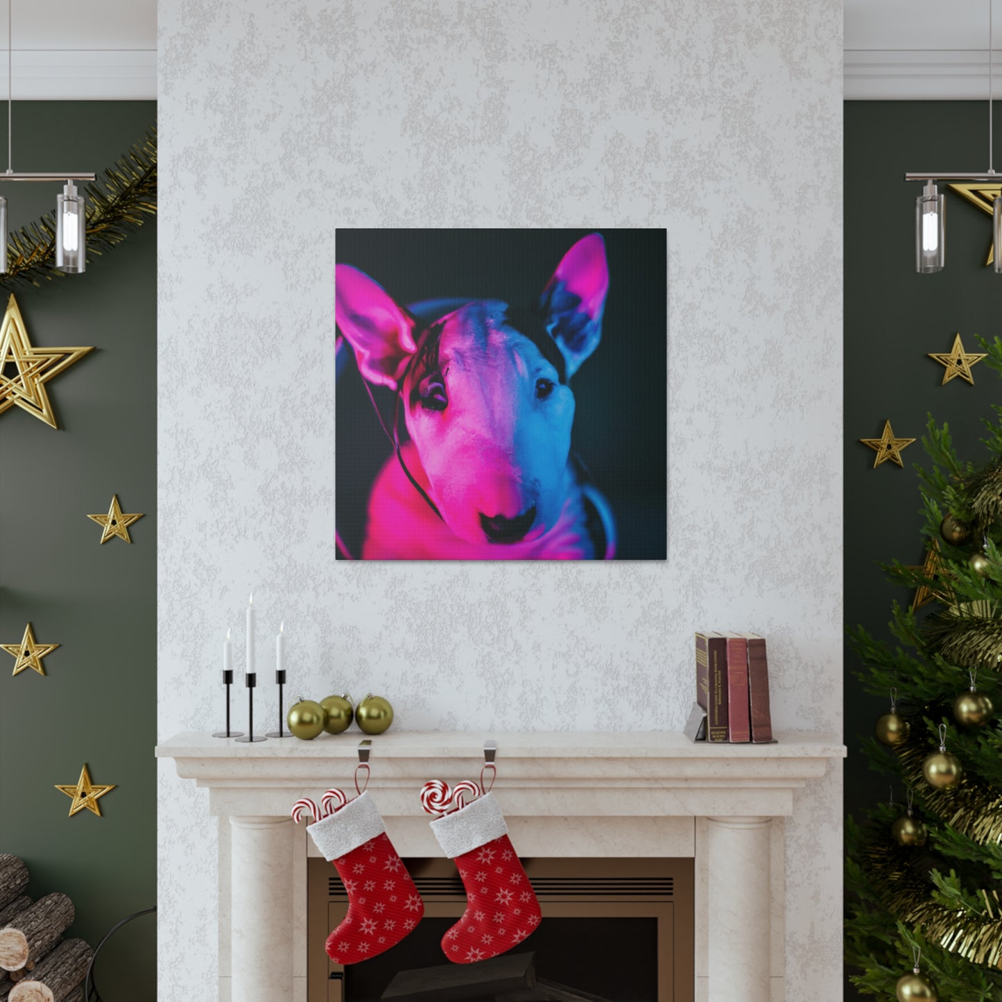 Clarissa Fortescue - Bull Terrier - Canvas