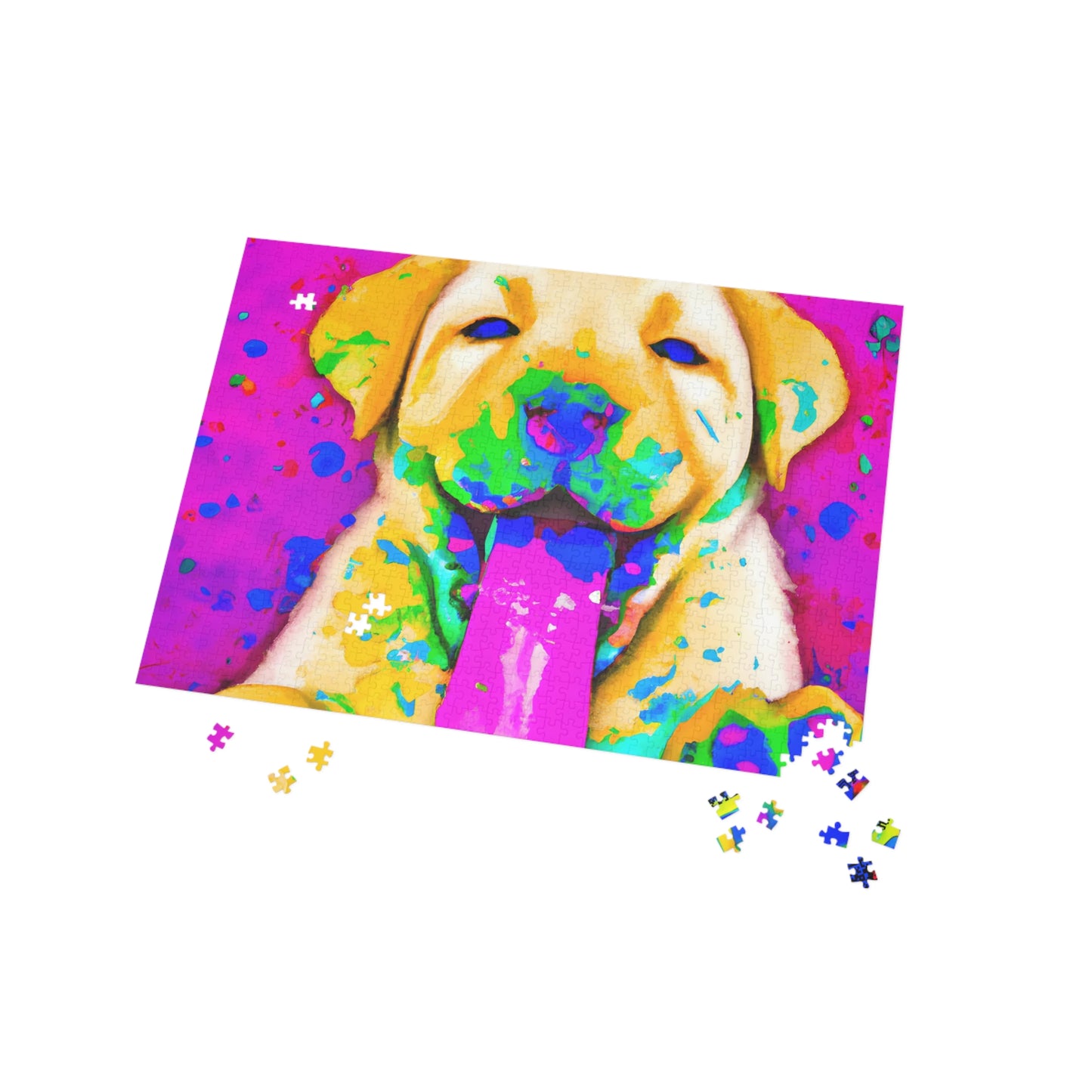 Jacques Enigmeaux - Labrador Retriever Puppy - Puzzle