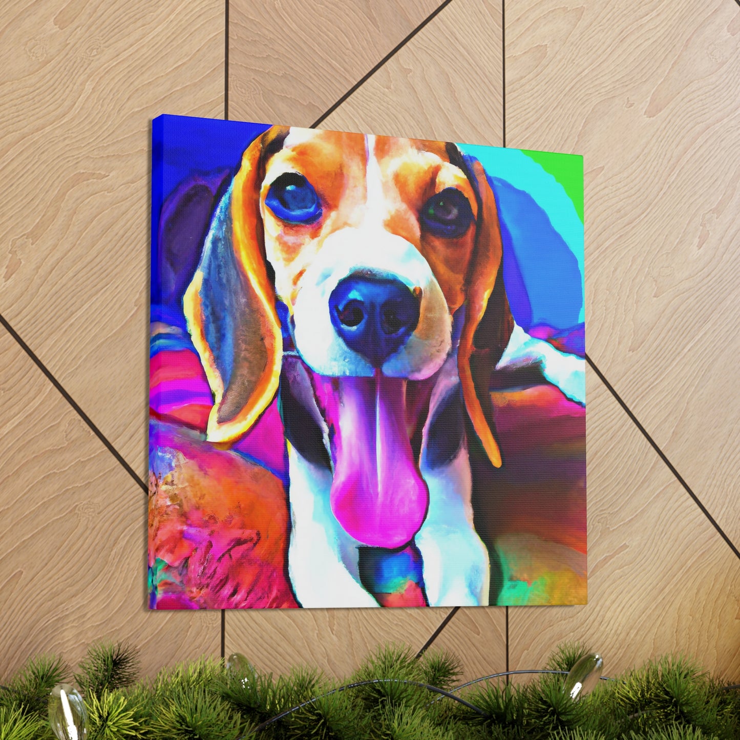 Leonarda d'Ascoli - Beagle Puppy - Canvas
