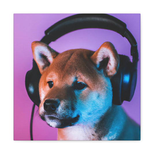 Chiko the Great - Shiba Inu - Canvas