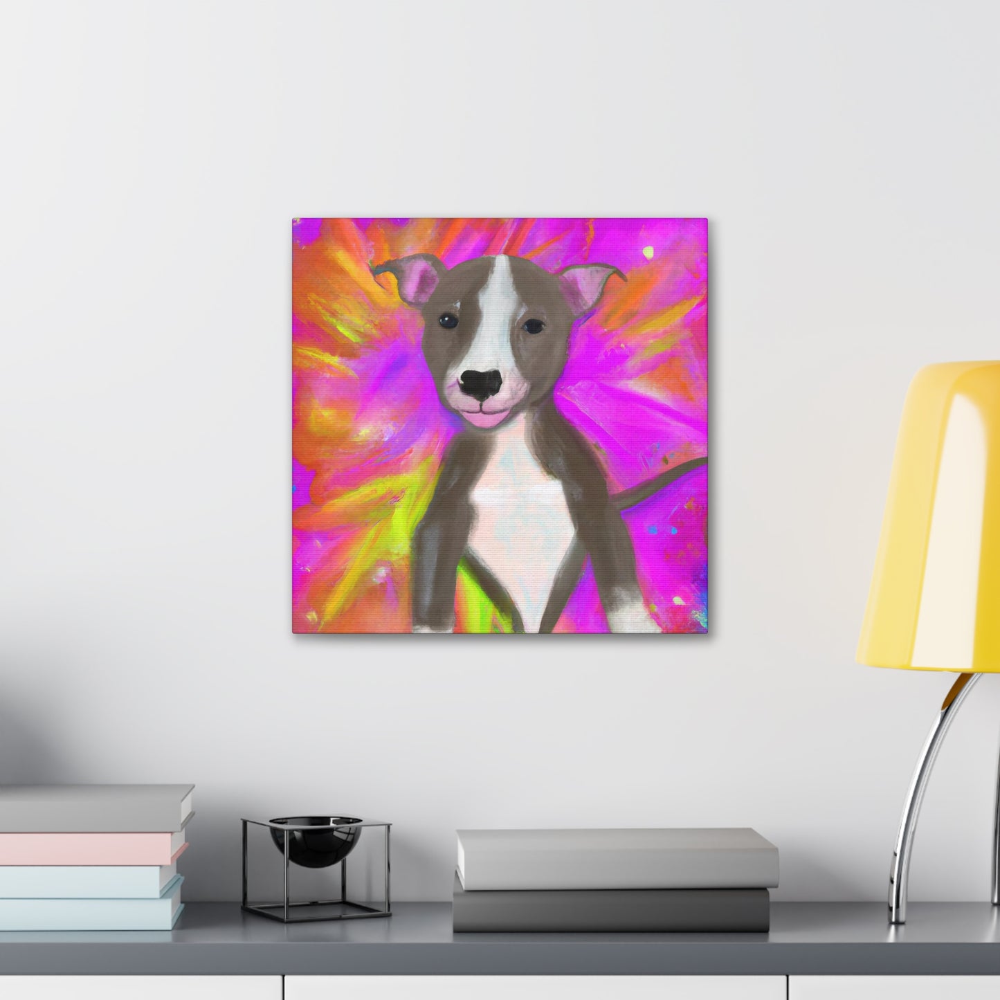 Artemisaristea Royaltea - Pitbull Puppy - Canvas