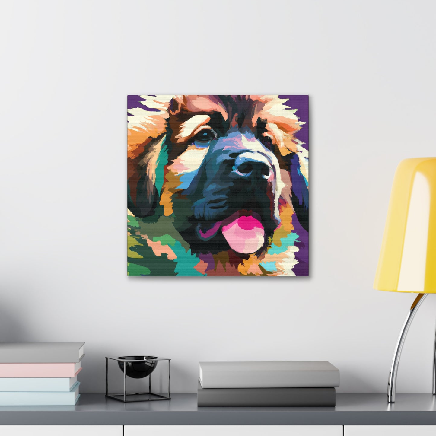 Baroness Aemilia von Preuss - Leonberger - Canvas