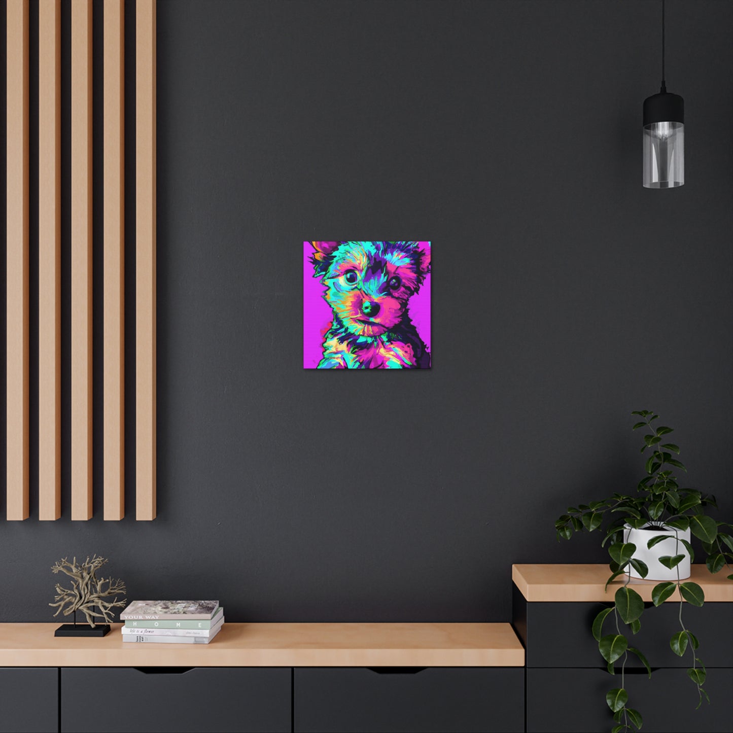 Eutivicious Vinteros - Yorkie Puppy - Canvas