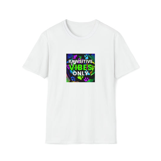 Glow Maxwell - "Pawsitive Vibes Only" Unisex Tee