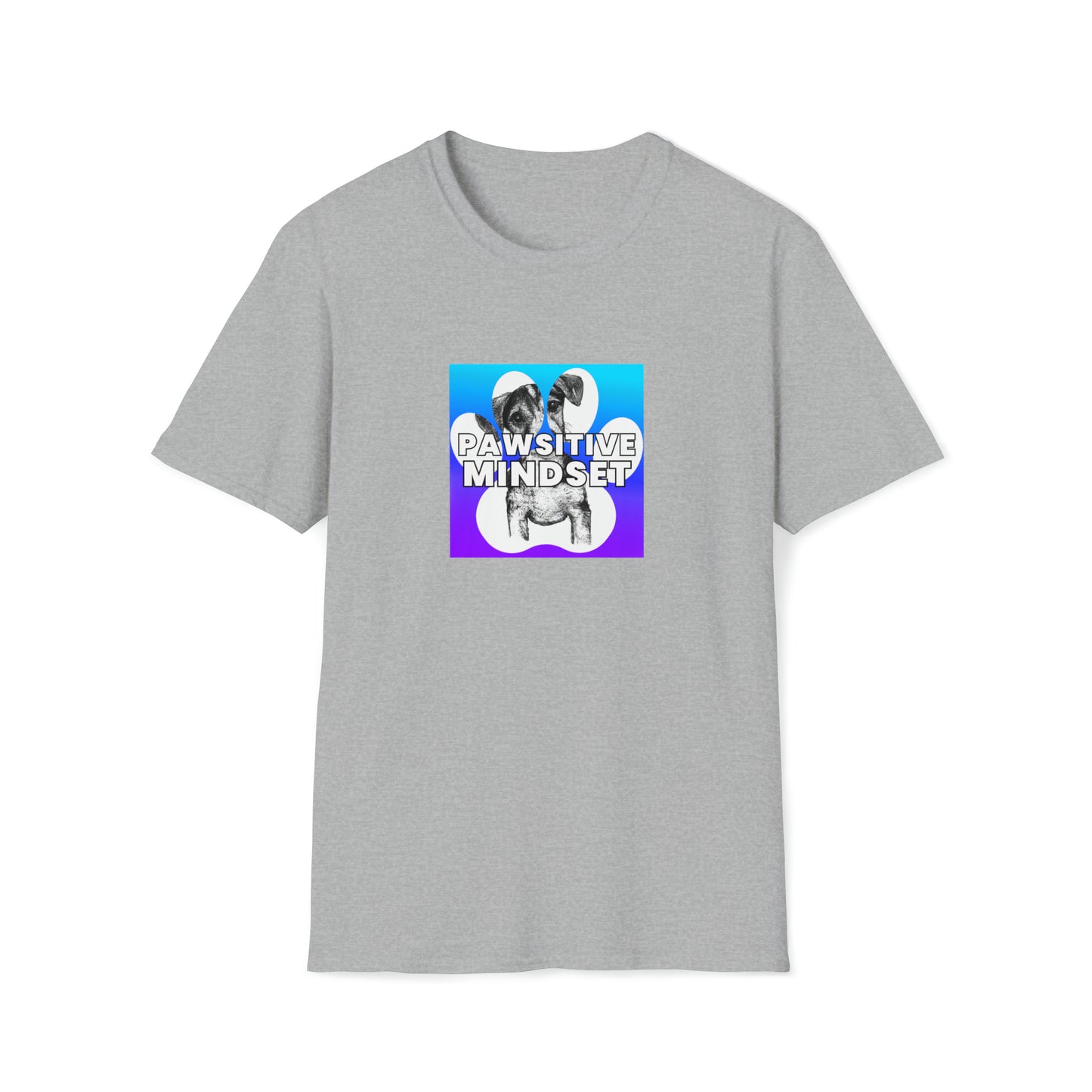 Flipsidee Fashionista - "Pawsitive Mindset" Unisex Tee