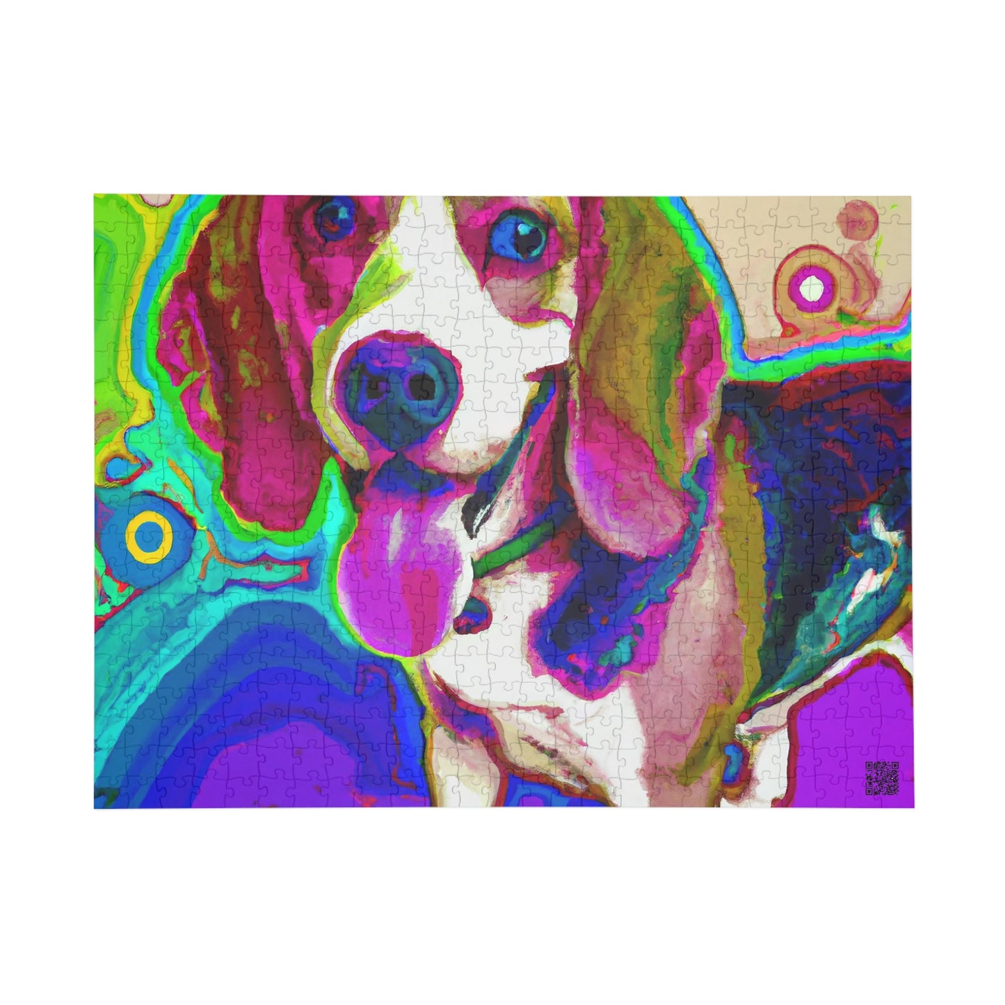 Reginard Lyforde, Painter of Royalty - Beagle Puppy - Puzzle