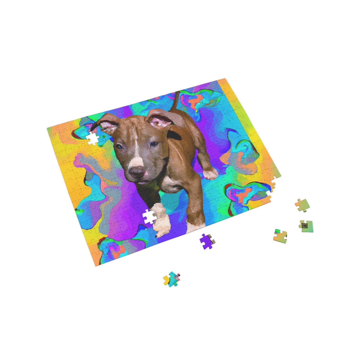 Kingston Sagely - Pitbull Puppy - Puzzle