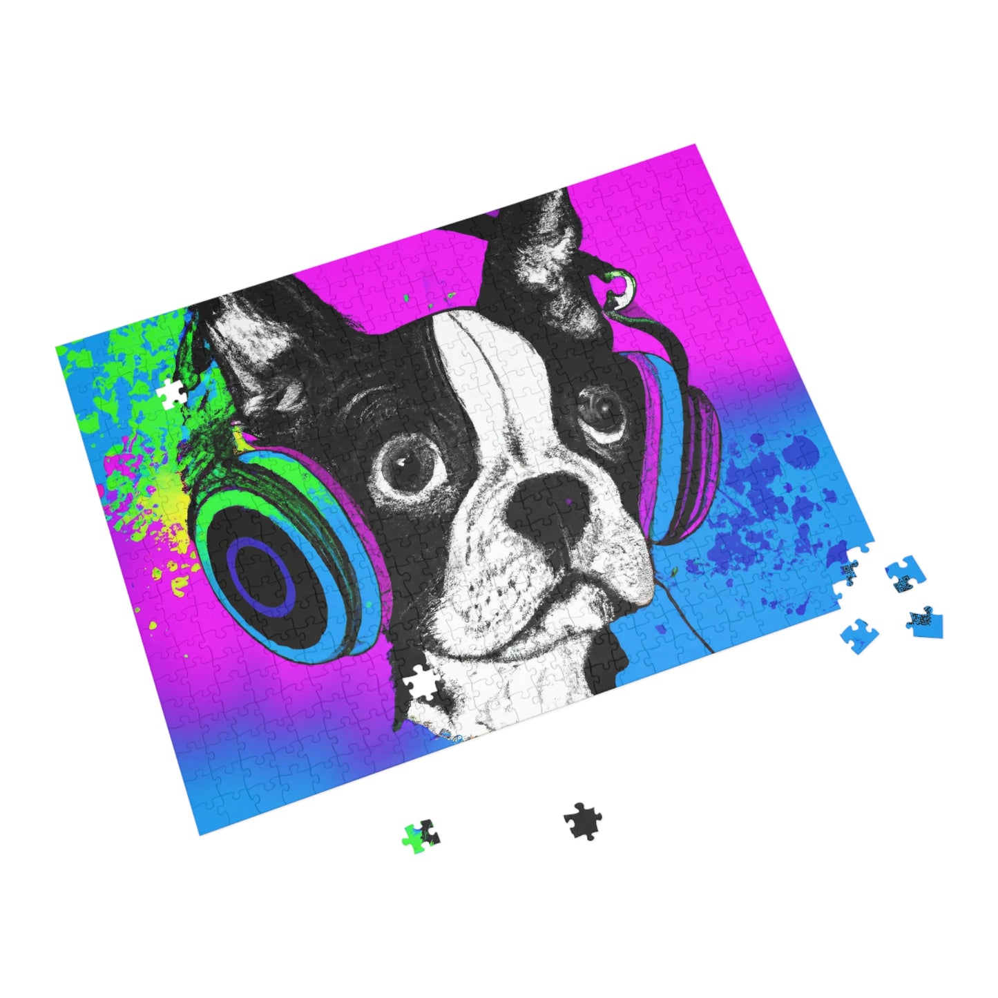 Countess Elisabeth de Rossignol - Boston Terrier - Puzzle