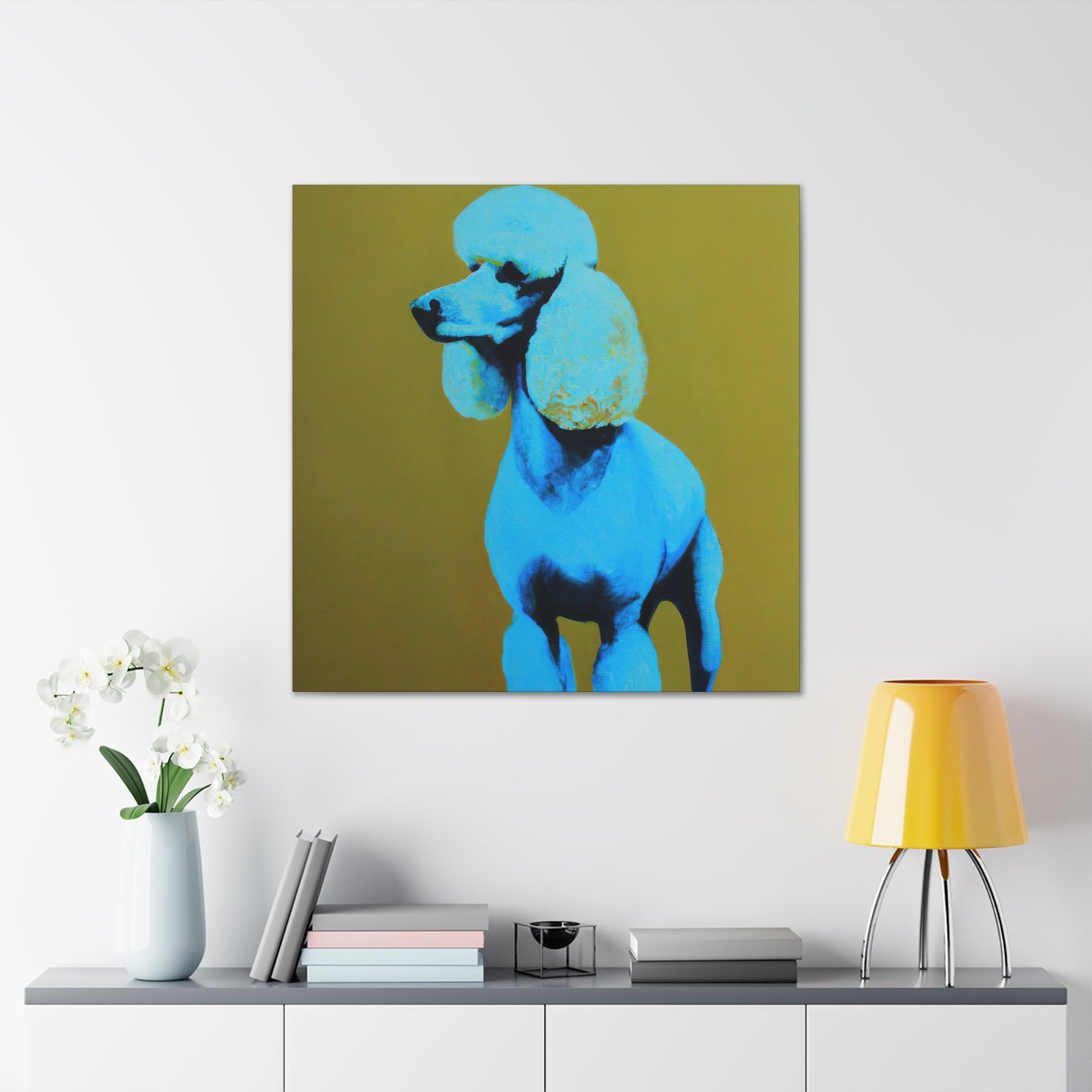 Rikart the Magnificent - Poodle - Canvas