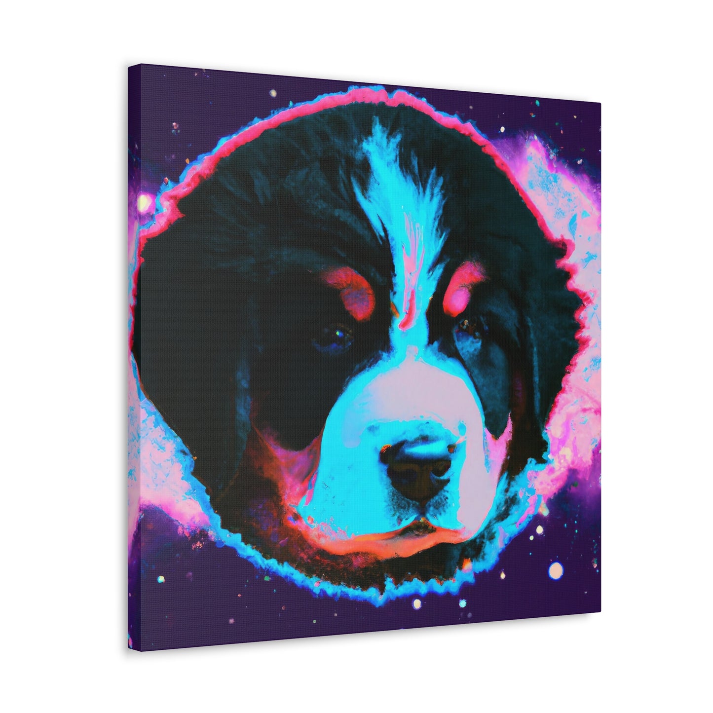 Crowned Princess Sofia of Zurich. - Bernese Mountain Dog - Canvas