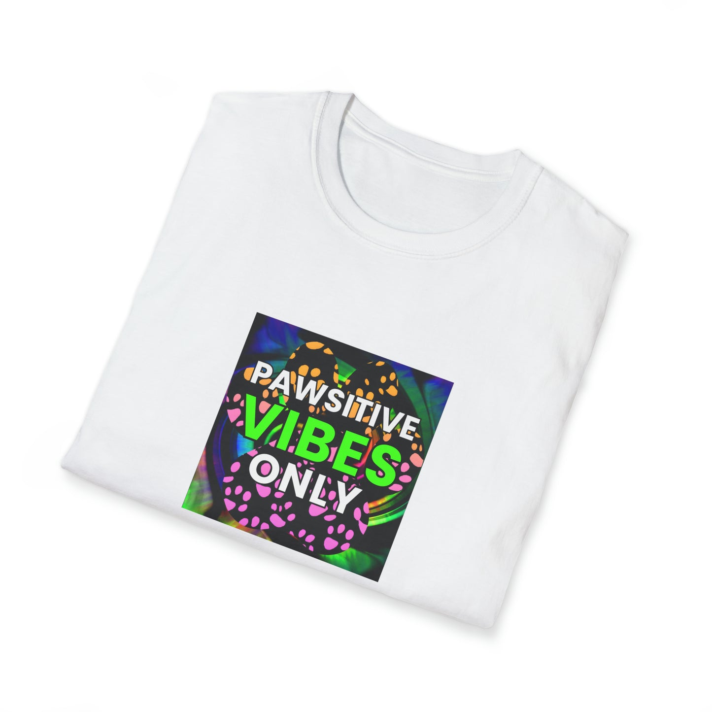 Happiness Hawk - "Pawsitive Vibes Only" Unisex Tee