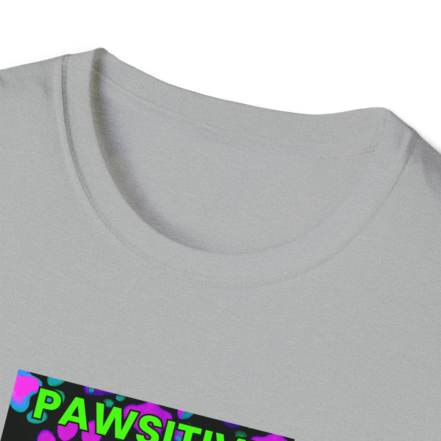 Minerva the Mindful Messenger. - "Pawsitive Vibes Only" Unisex Tee