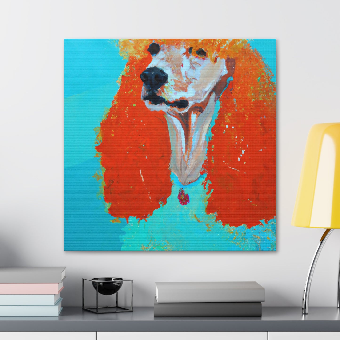 King Osvalde de Franchi - Poodle - Canvas