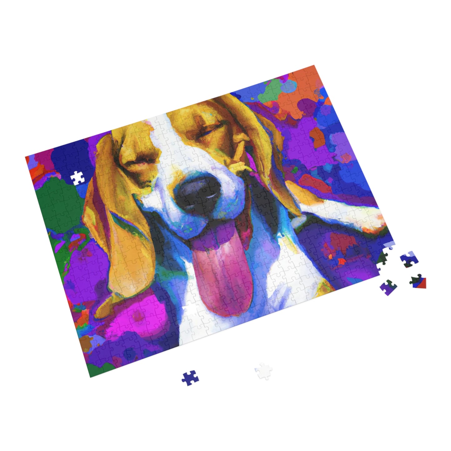 Gwendolynne the Noble Artist - Beagle Puppy - Puzzle