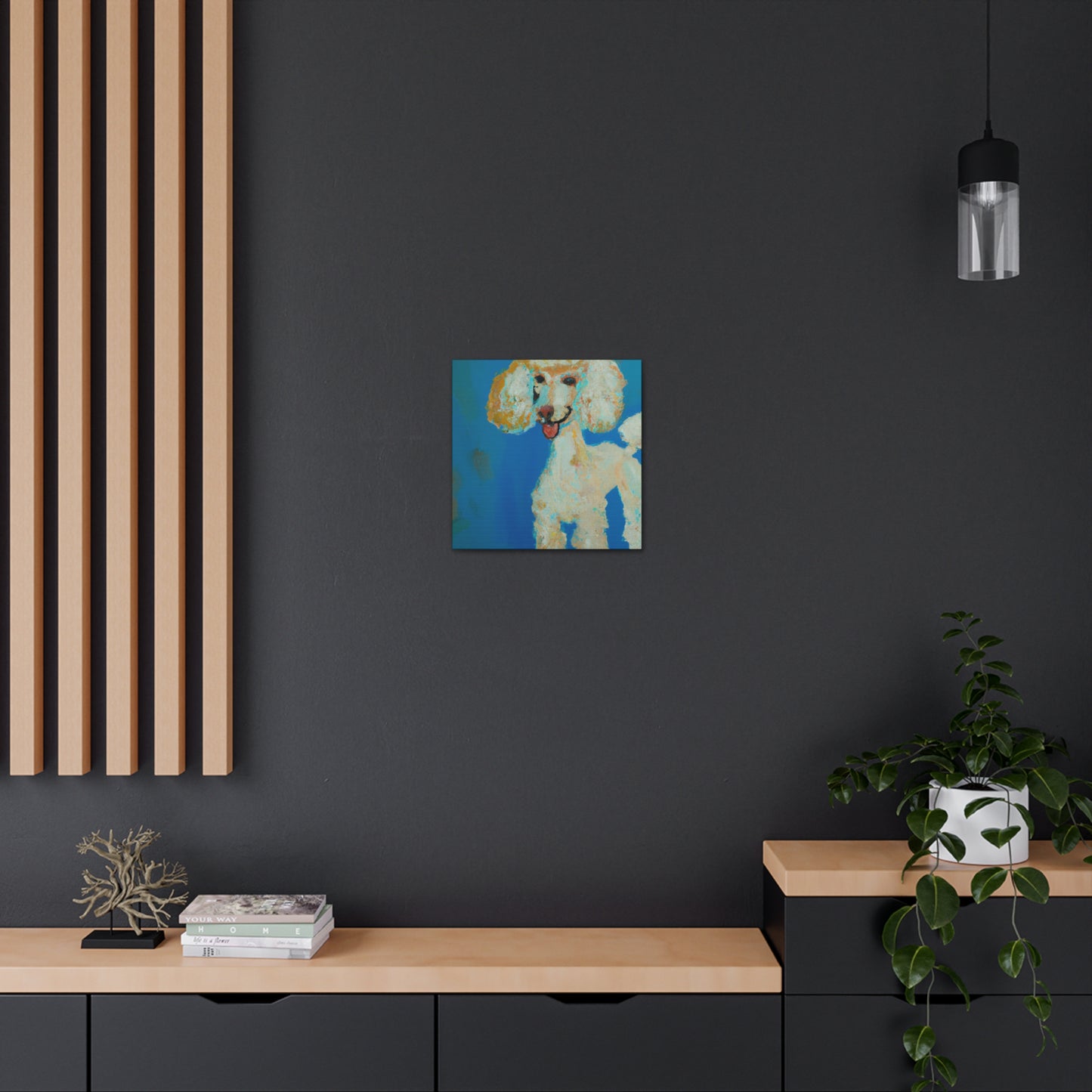 Kingston Talvast - Poodle - Canvas