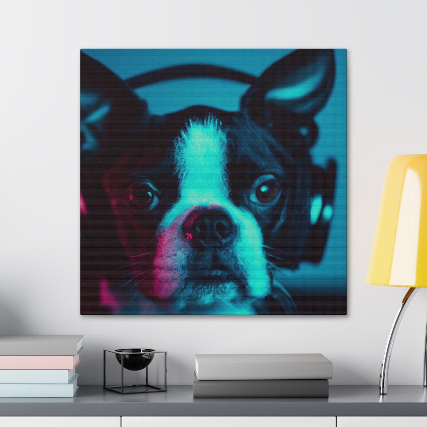 Lord/Lady Winwood of Boston - Boston Terrier - Canvas