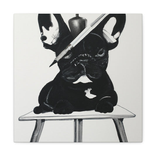 Clara de Portlandia (French Bulldog) - Canvas