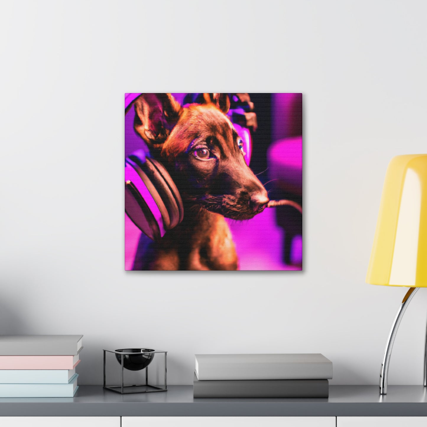 Count Henrietta de Ligne - Belgian Malinois - Canvas