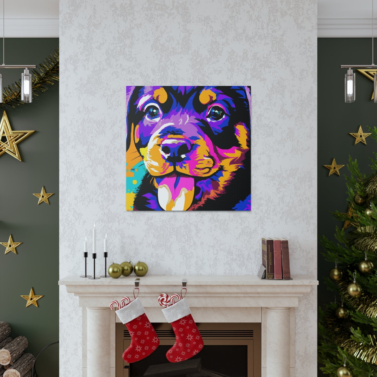 Friedrich von Freyenbeck - Rottweiler - Canvas