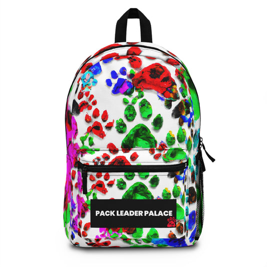 Monsieur Coco-Chic - Paw Print - Backpack