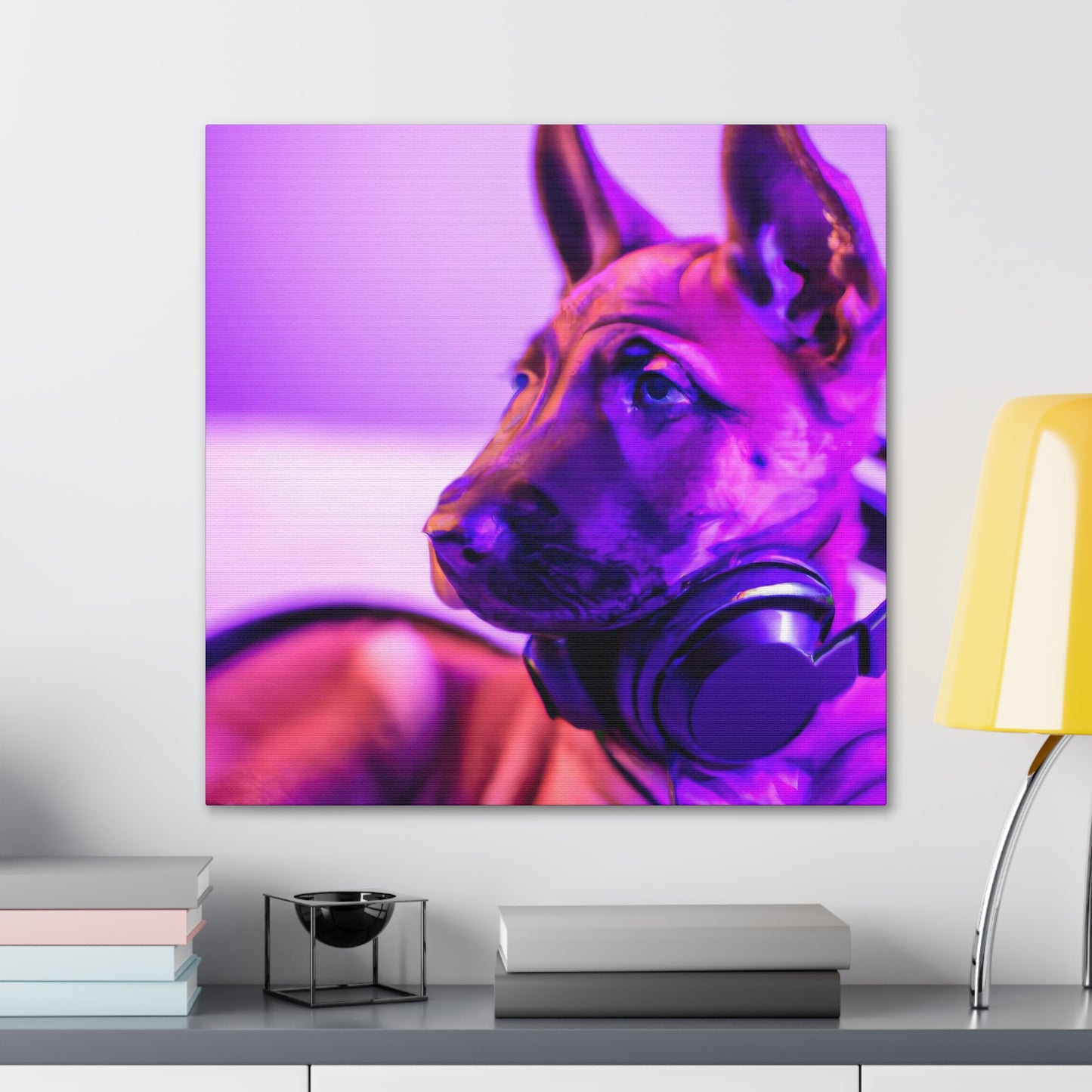 Archduke Madeline of Belgium - Belgian Malinois - Canvas