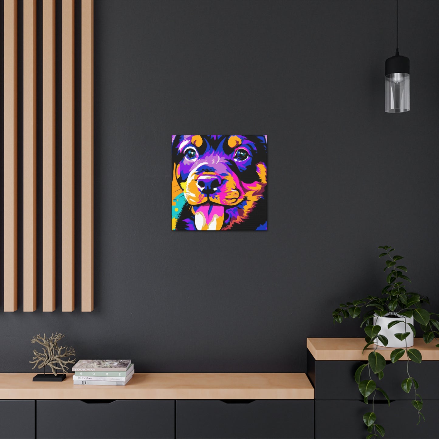 Friedrich von Freyenbeck - Rottweiler - Canvas