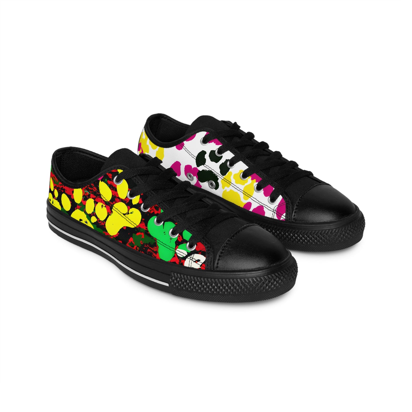 Xaviera LaChaussure - Paw Print - Low-Top