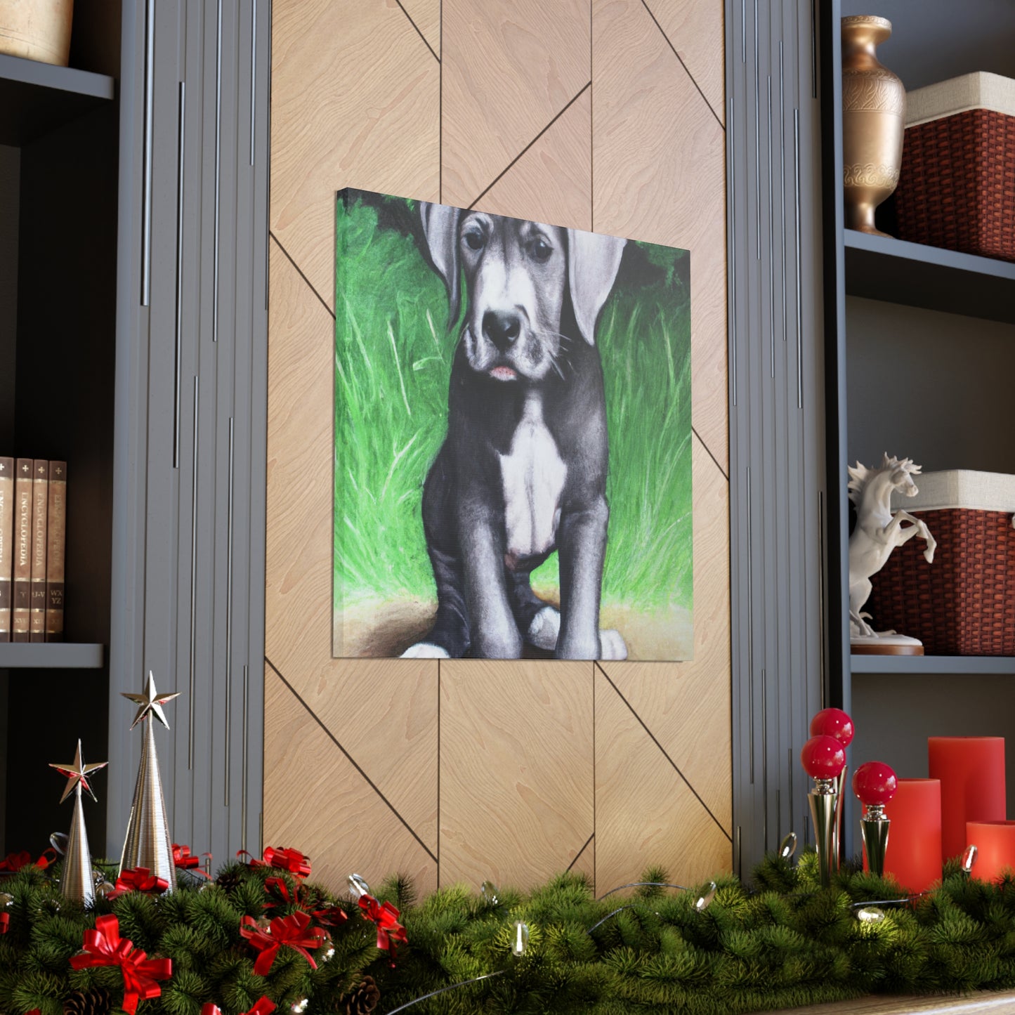 Countess Aurelia de Remirecourt (Great Dane) - Canvas