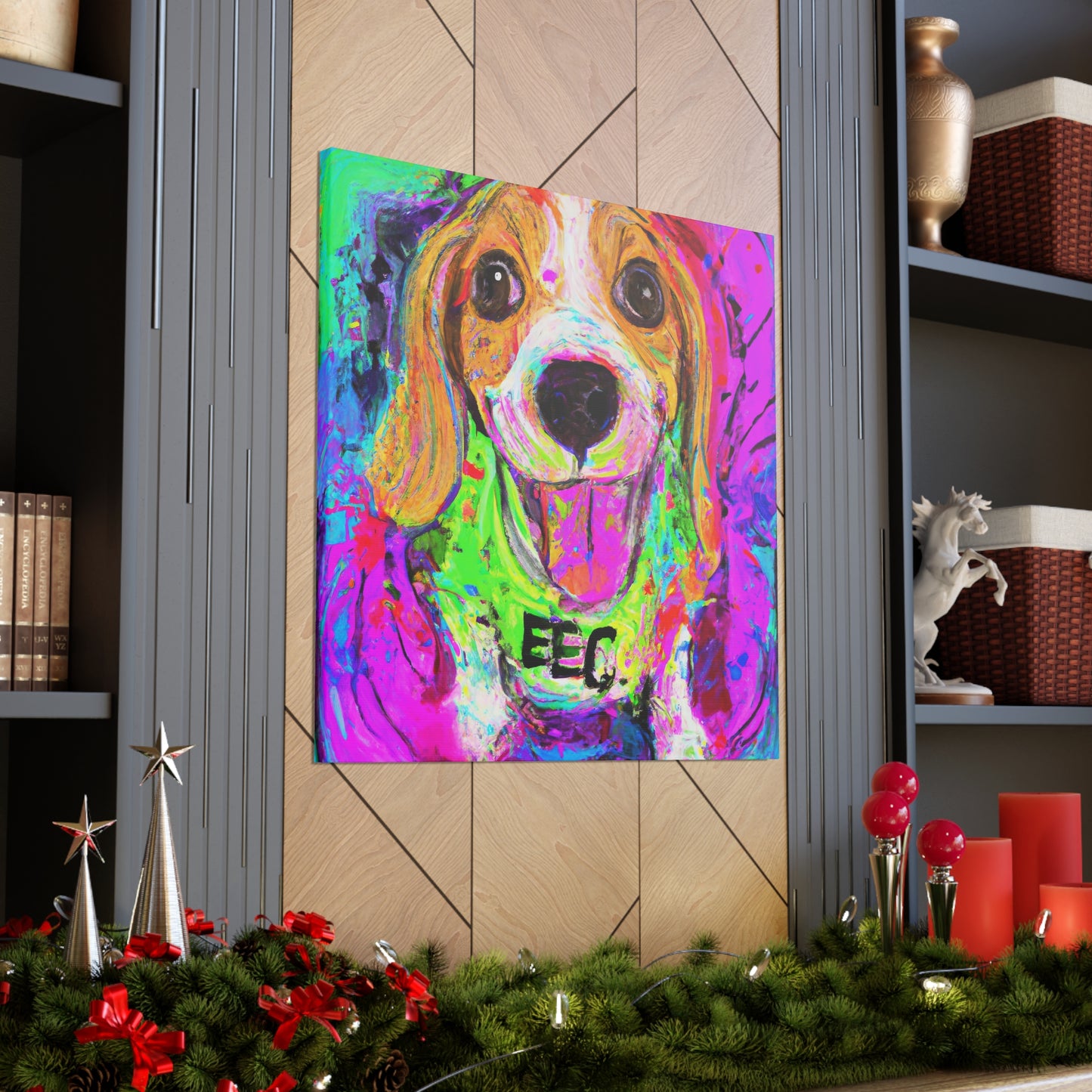 Skullianne de Belgarde - Beagle Puppy - Canvas