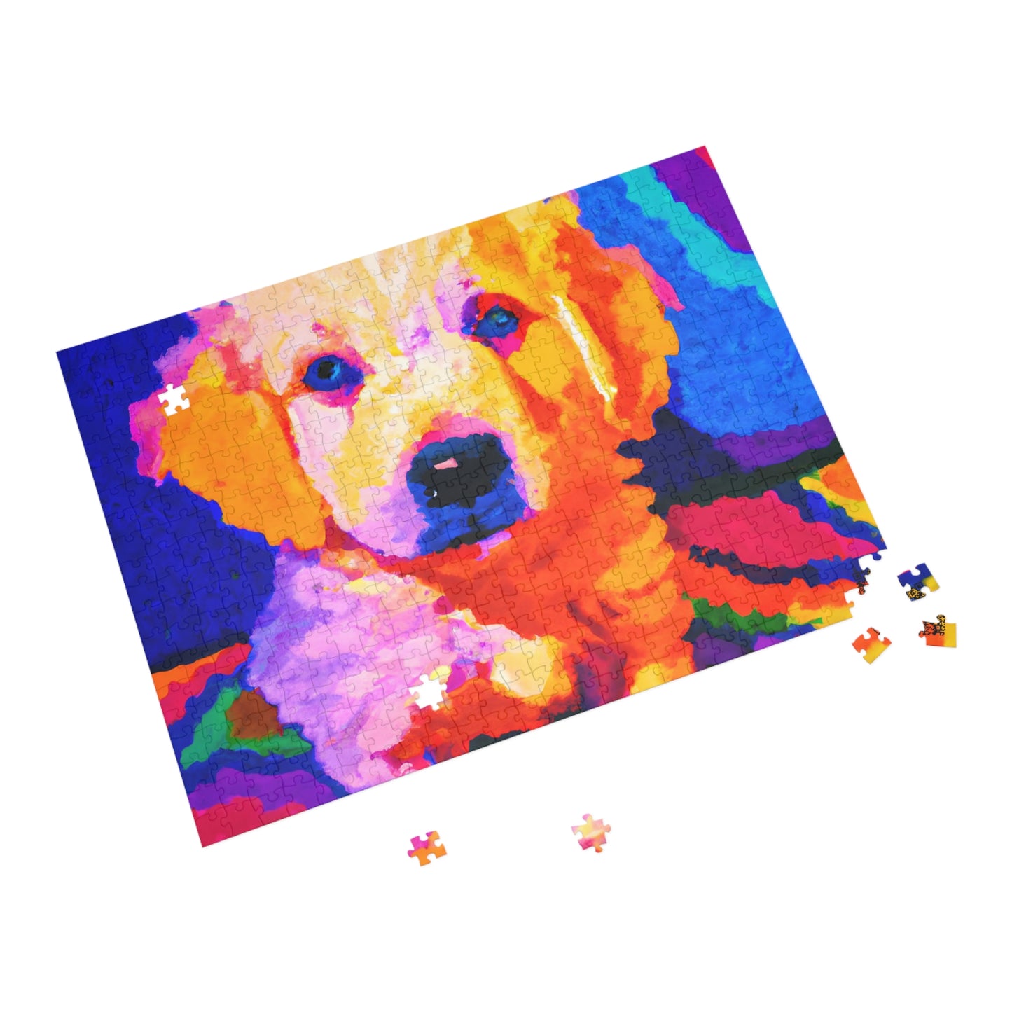 Jacques Excentrique - Golden Retriever Puppy - Puzzle