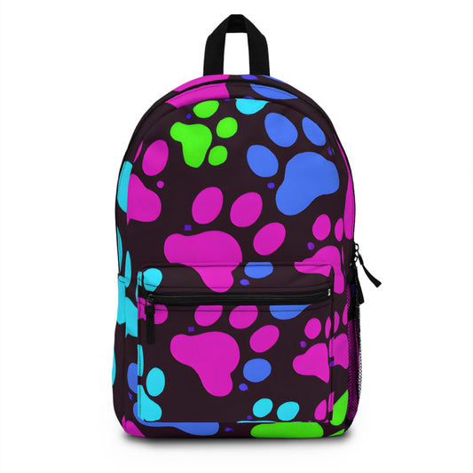 Claude Couture - Paw Print - Backpack