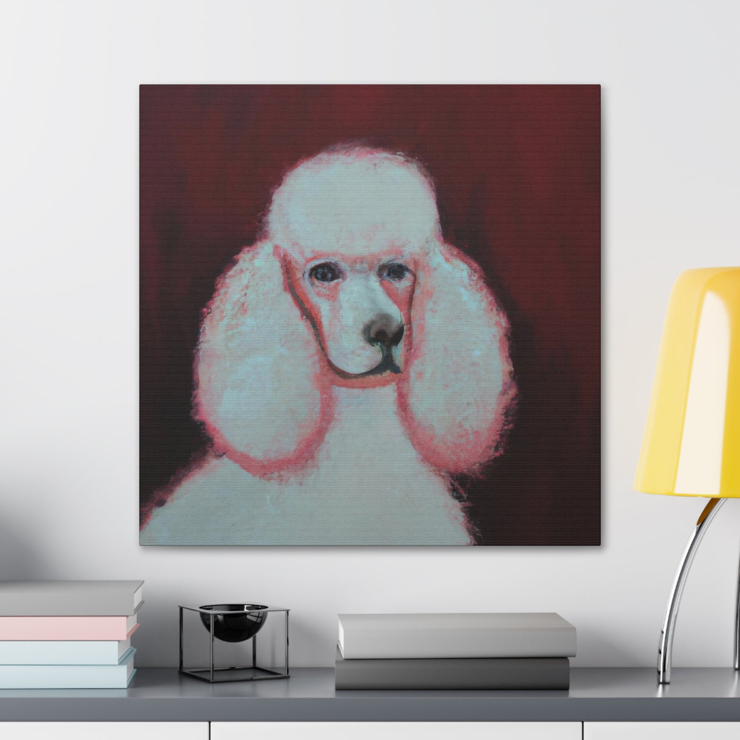 Lady Fedia of Rouen. - Poodle - Canvas