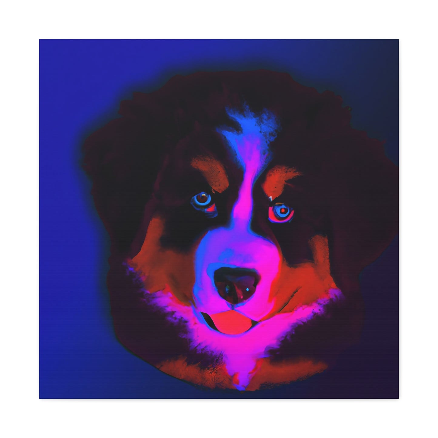 Countess Amelie von Baselheim - Bernese Mountain Dog - Canvas