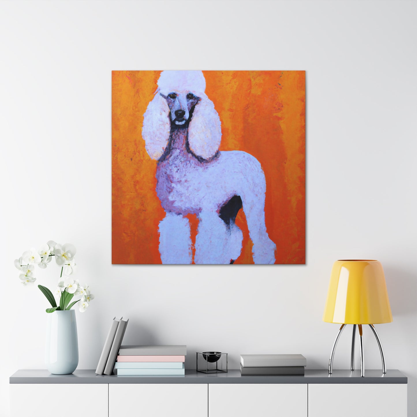 Guillame de Roylebas - Poodle - Canvas