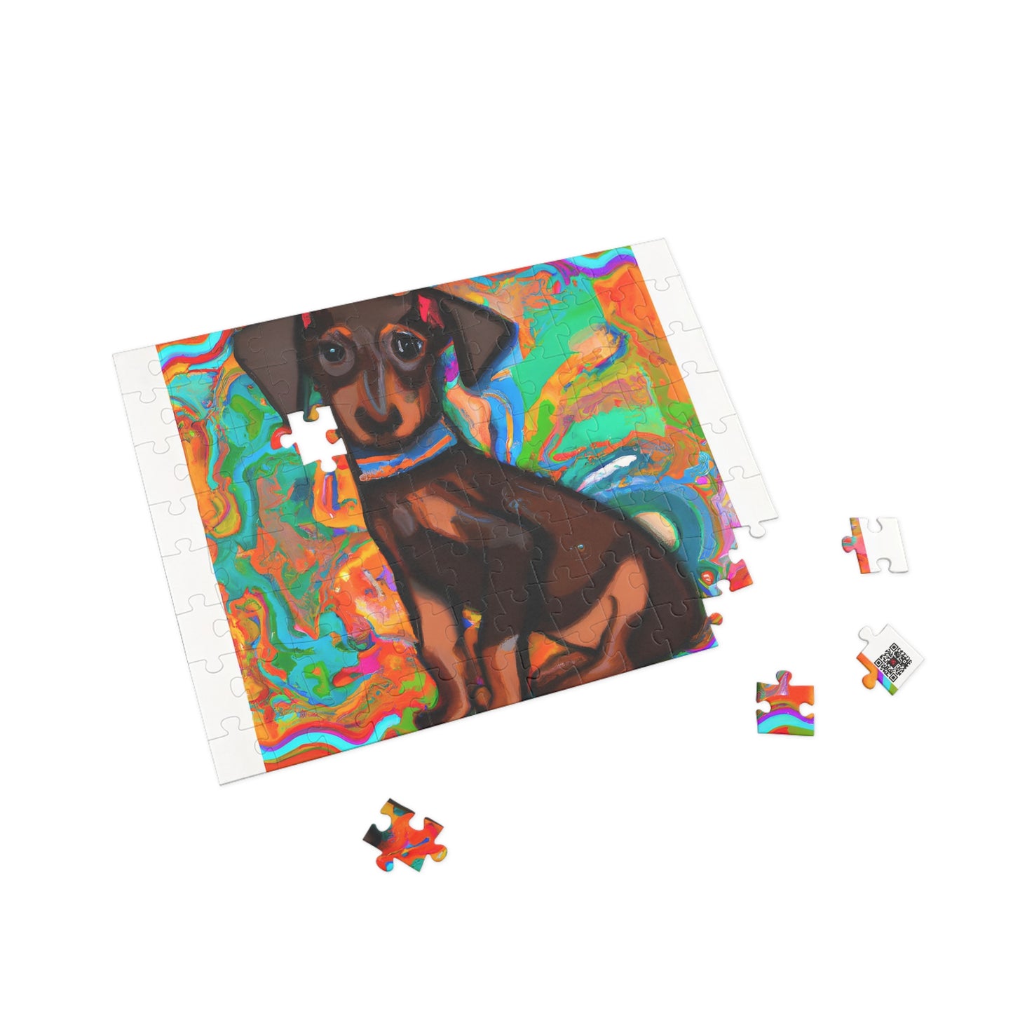 Maurice Mazelie - Miniature Pinscher Puppy - Puzzle