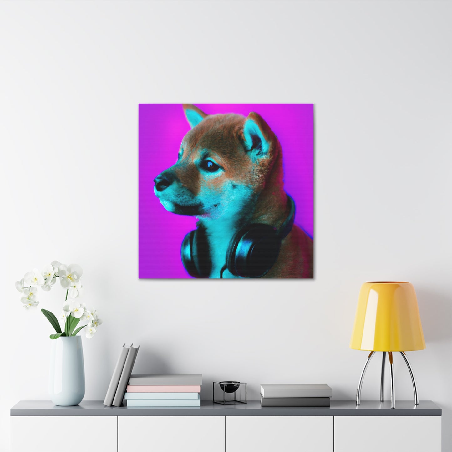 Guma Jukkuen - Shiba Inu - Canvas