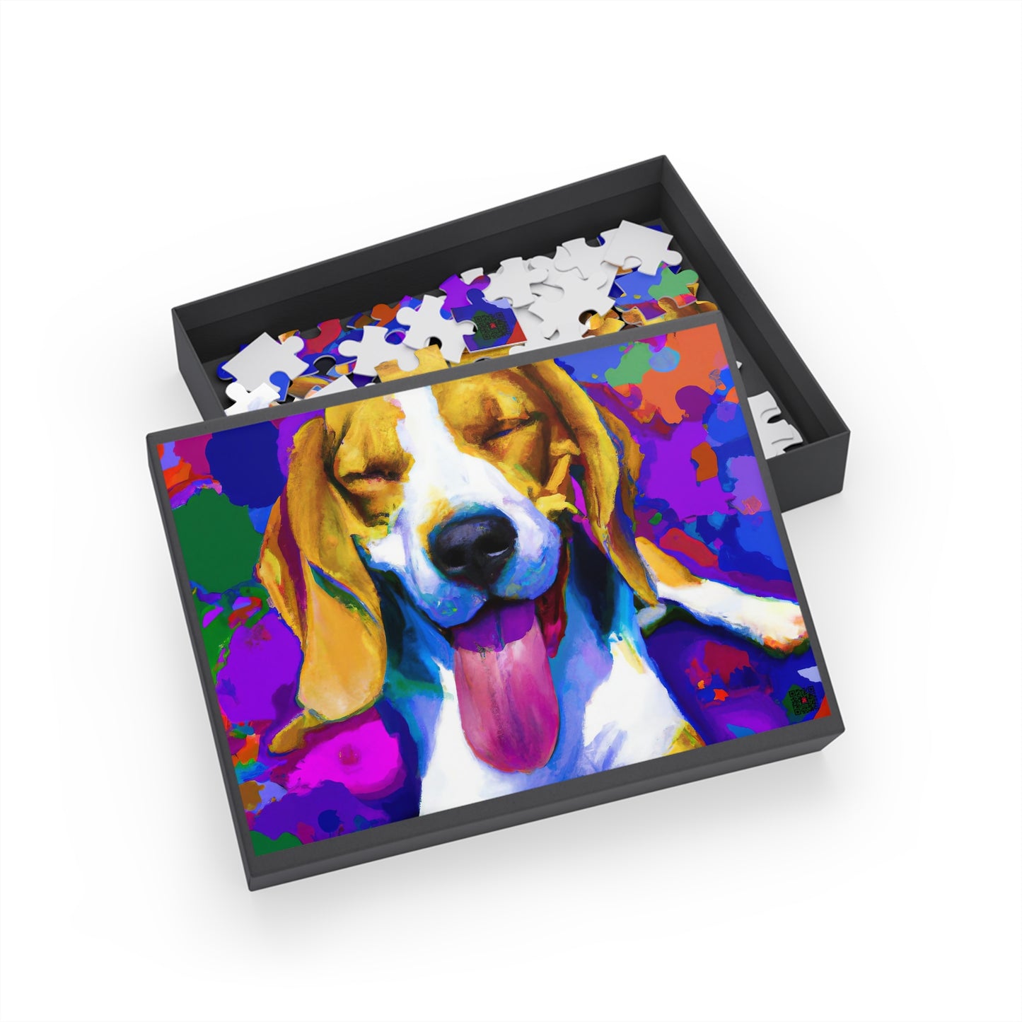 Gwendolynne the Noble Artist - Beagle Puppy - Puzzle