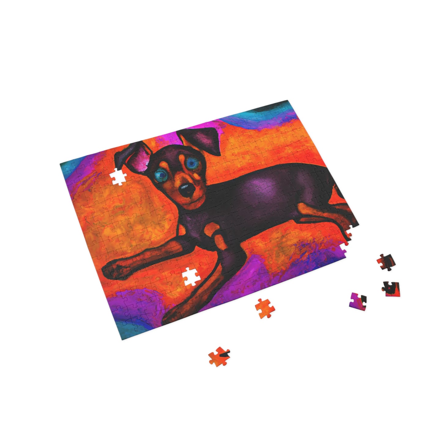 Yves Dupré - Miniature Pinscher Puppy - Puzzle