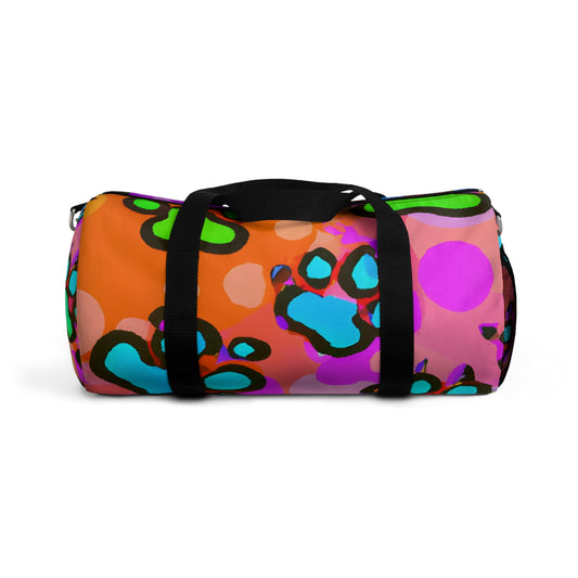 Violette de la Croix - Paw Print - Duffel Bag