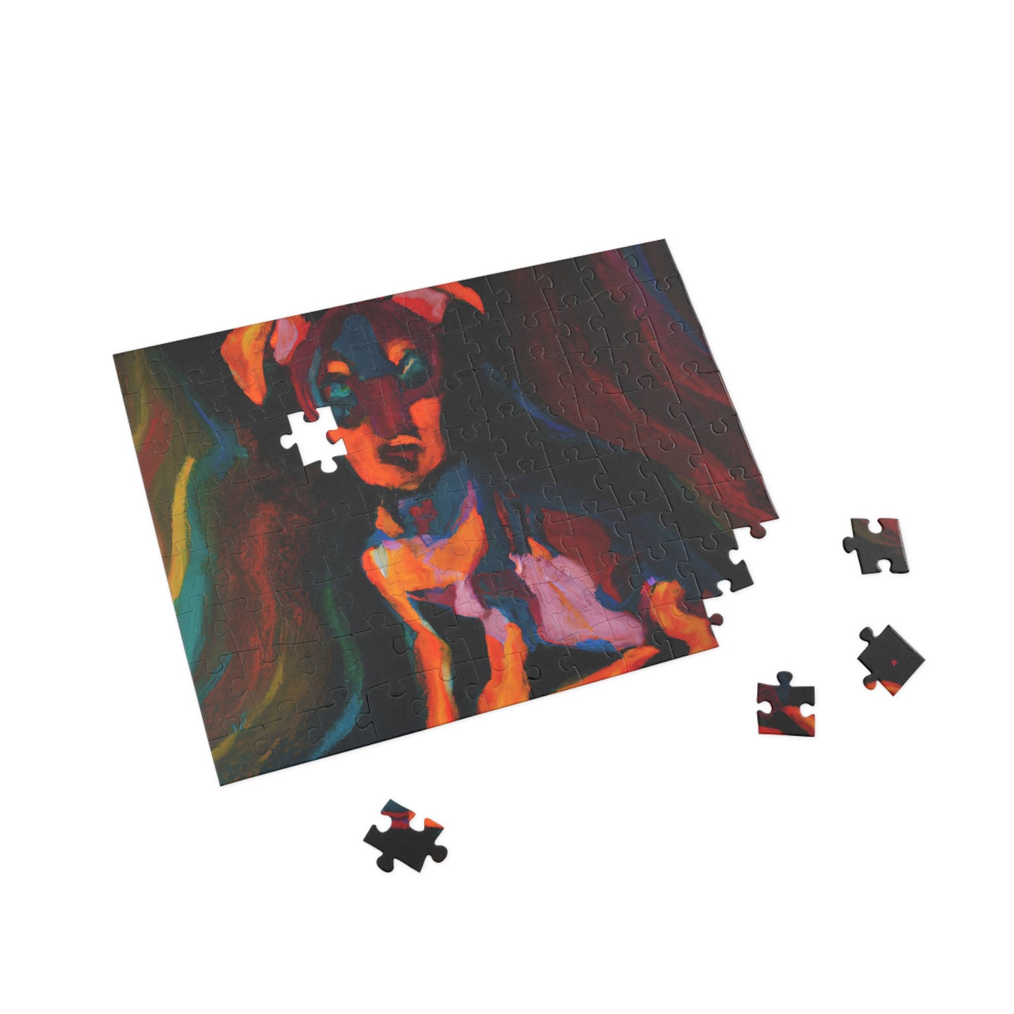Lucille Rofard - Miniature Pinscher Puppy - Puzzle
