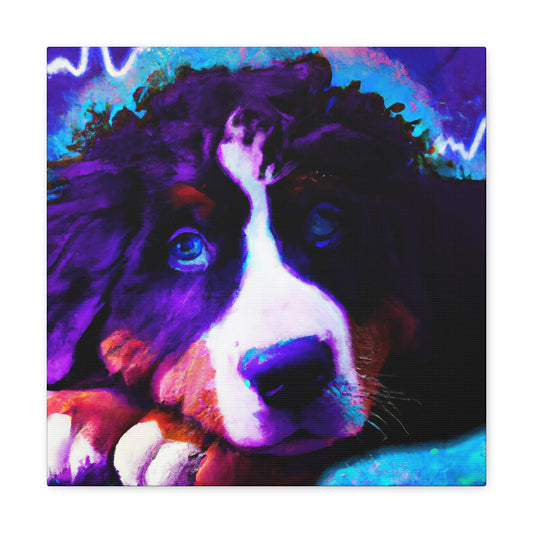 Aristopher Reignstar - Bernese Mountain Dog - Canvas